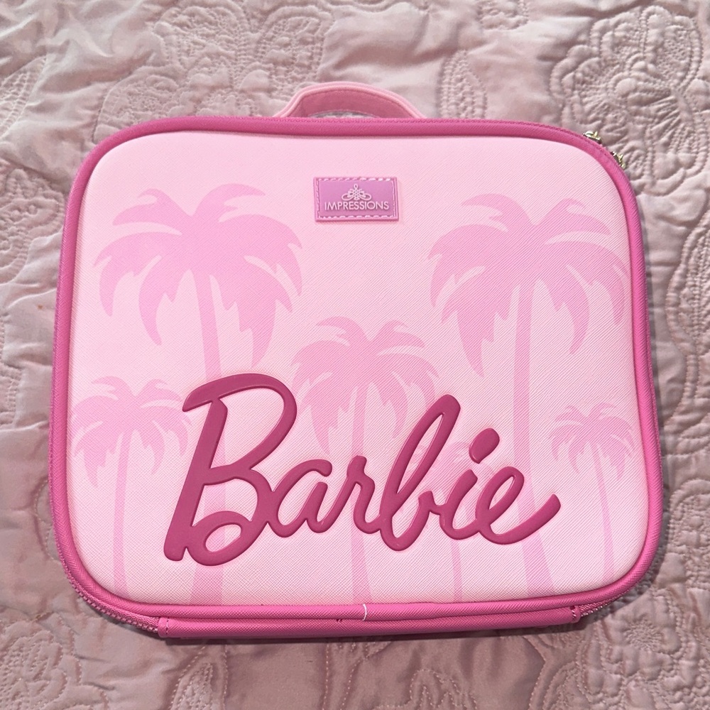 Impressions Pink Barbie Travel Case